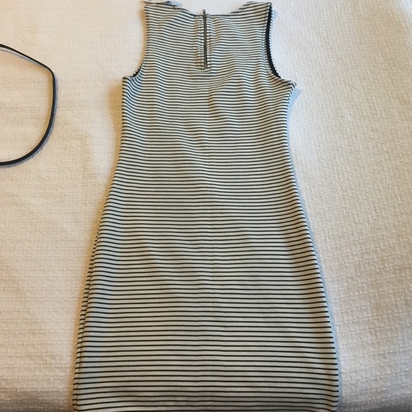 NWT Forever 21 body con mini stripe dress - Picture 3 of 3