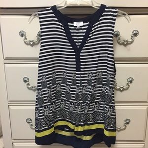 Crown & Ivy Pineapple Tank Top