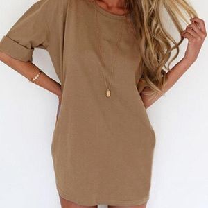 Casual, short sleeve dress
