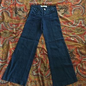 Anthropologie Linen Pants size 4 or 27