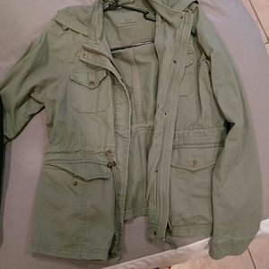 Army green jacket