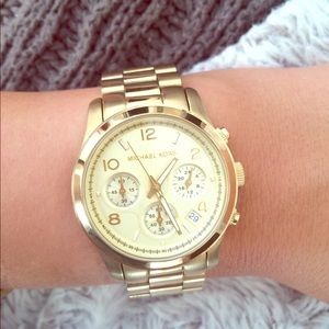 Gold Michael Kors Watch