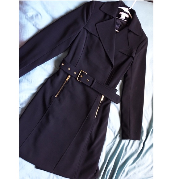 NWOT H&M Long black coat