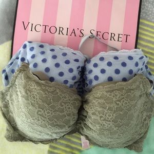 Lined Demi VS Bra {36DD}