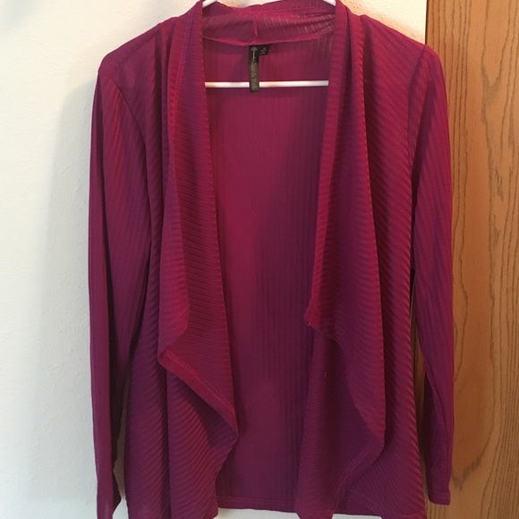 Pink, long sleeved sweater