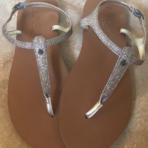 Reef sparkle sandals new