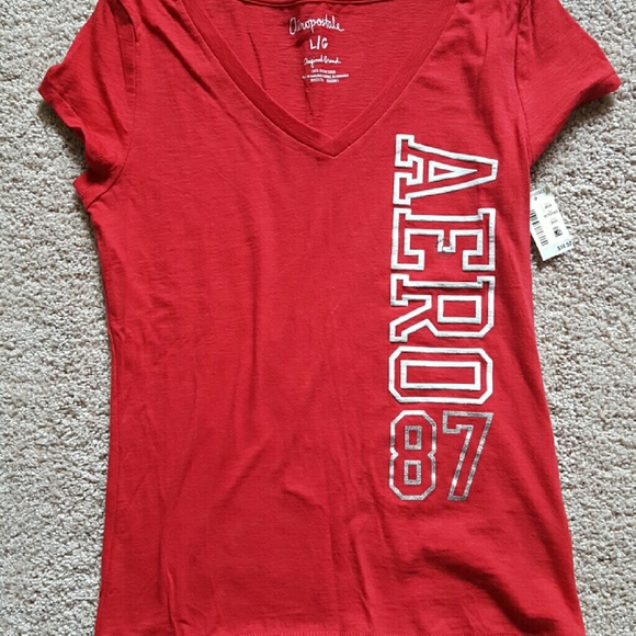 Red Aeropostale tshirt