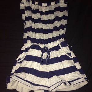 Cute cute striped romper