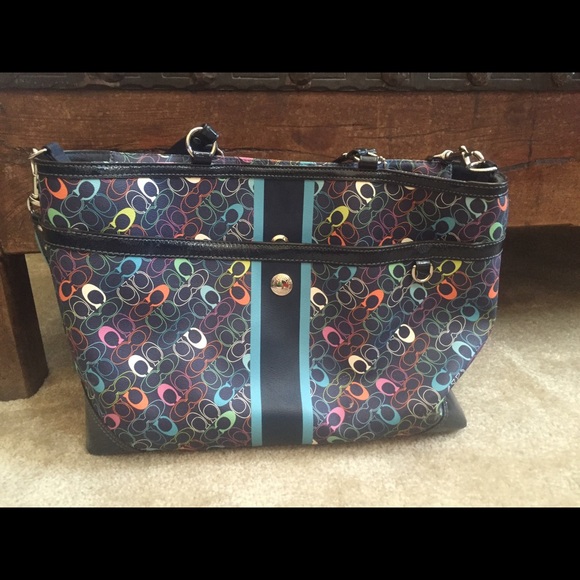 Coach diaper bag