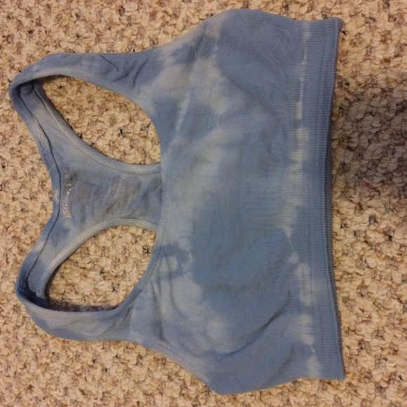 Tye-dye sports bra