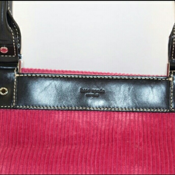 KATE SPADE PURSE ROSE CORDUROY