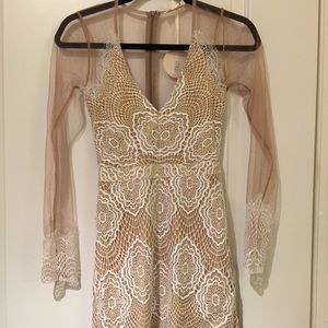 Lace mini dress (for love & lemons inspired)