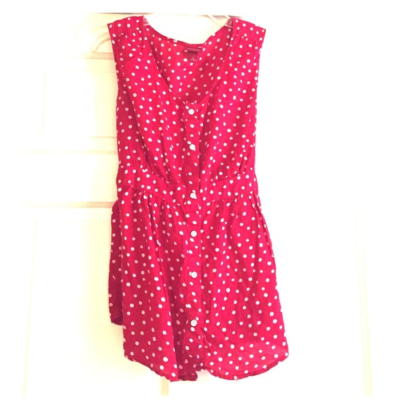 Polka dot top