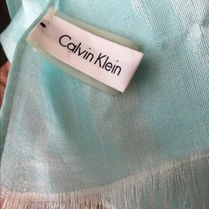 Calvin Klein lightweight summer scarf.