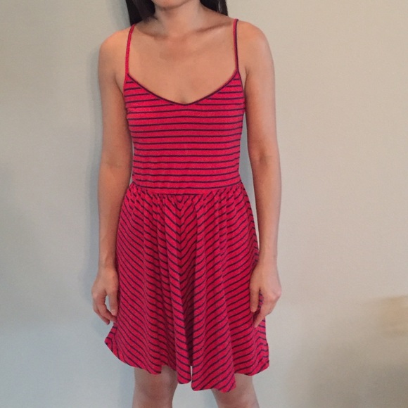 Aeropostale Red Stripe Dress- Great Condition