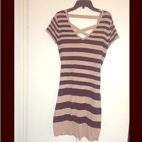 Cute Striped Long Tunic
