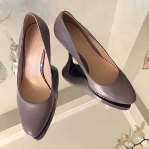 Gray Nine West Heels