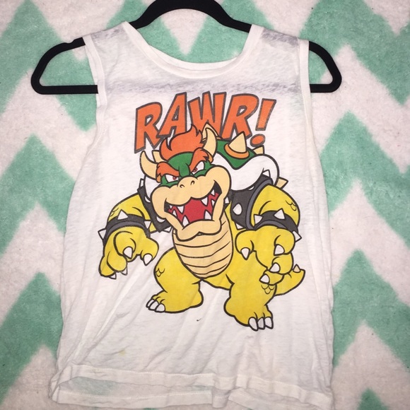Bowser muscle shirt