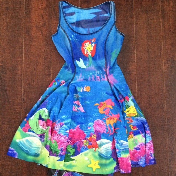 Black milk the little mermaid Ursula dress