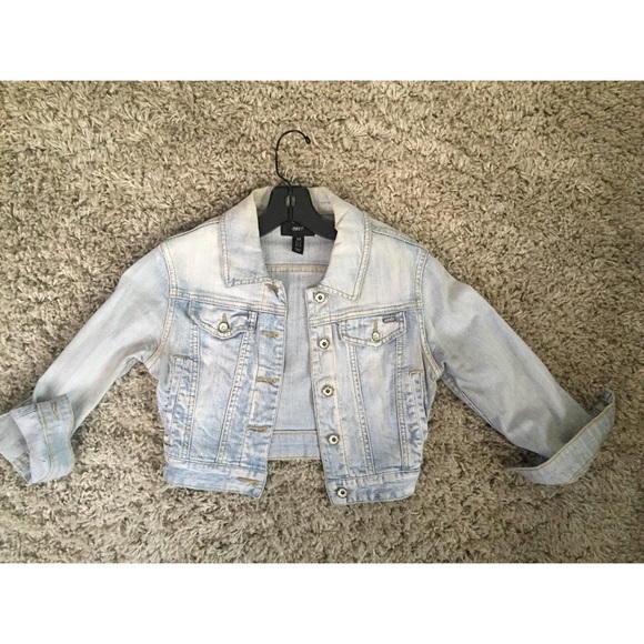 OBEY Cropped Jean Jacket