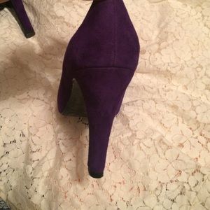 franco sarto purple shoes