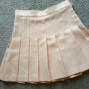 Peach Sunset American Apparel Tennis Skirt XS