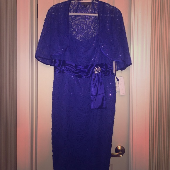 Royal Blue Cocktail Dress Never Worn