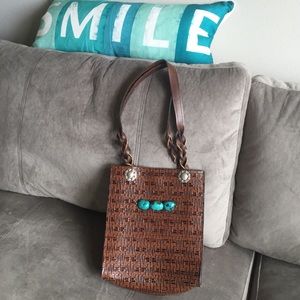 Boutique leather handbag