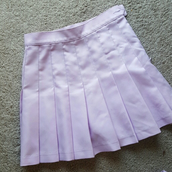 Lilac American Apparel Tennis Skirt XS