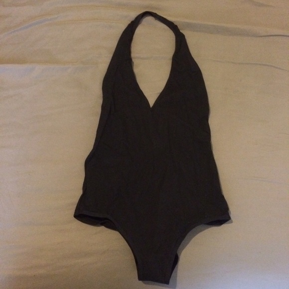 Black Halter Leotard
