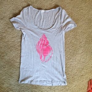 J. Crew seashell top