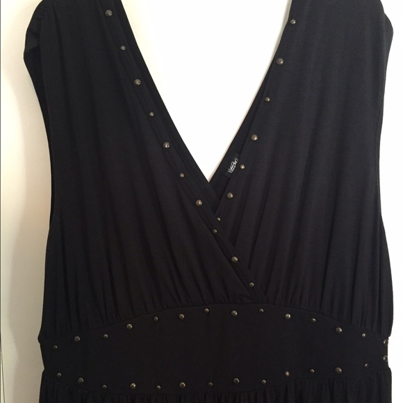 Studded black dress - Picture 2 of 3