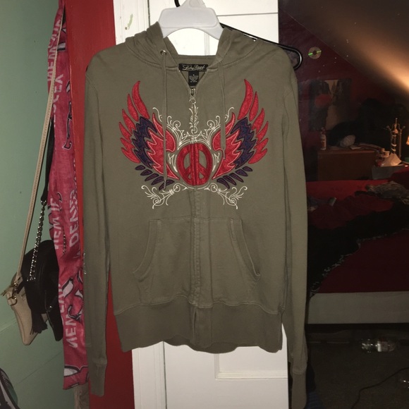 Lucky Brand Zip Up Hoodie