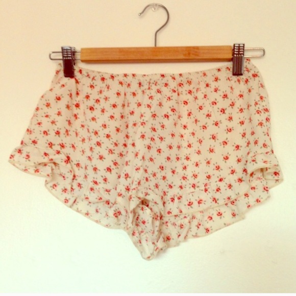 rare brandy floral vodi shorts
