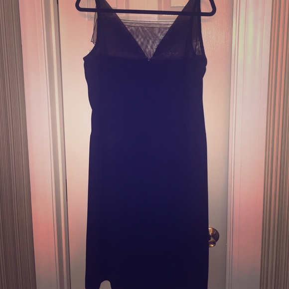 Black Spaghetti Strap Cocktail Dress