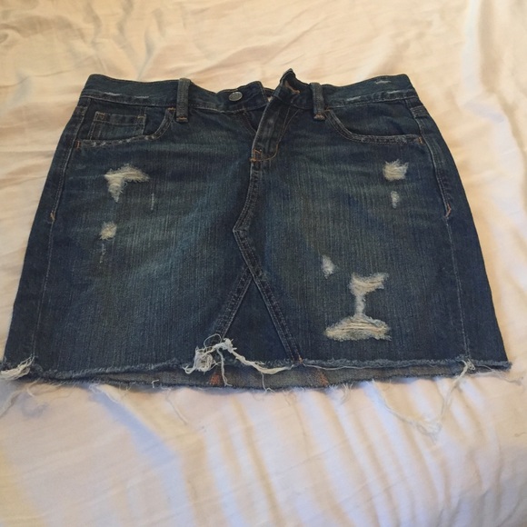 Old navy denim mini skirt