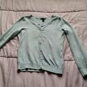 Light blue cardigan