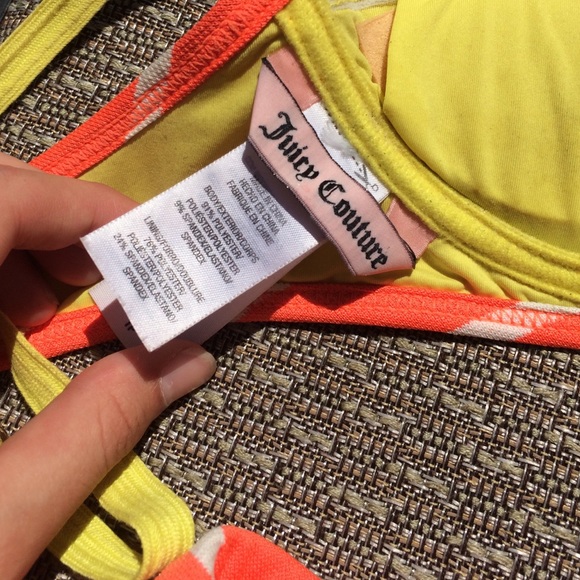 juicy couture striped swim suit - Picture 2 of 4