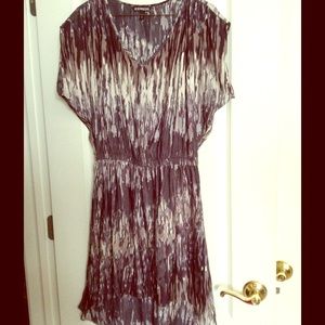 5/$20 Express Abstract Print High-Low Dress
