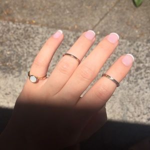3 Midi Rings