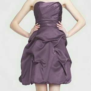 Davids Bridal Strapless Dress sz.18 NWT