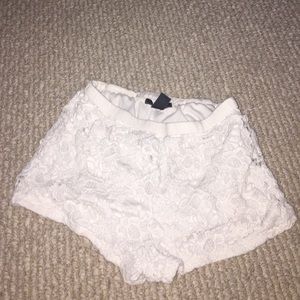 Crochet shorts