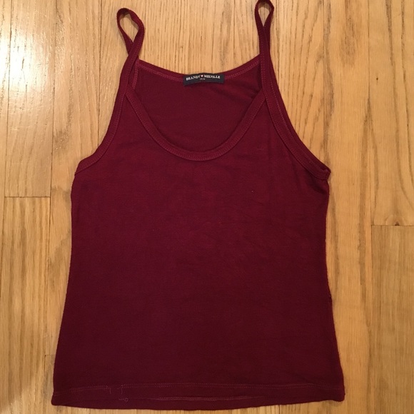 Maroon tank top!