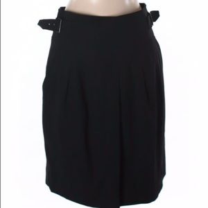 NWT BCBGMAXAZRIA Solid Black Pencil Skirt Size 4