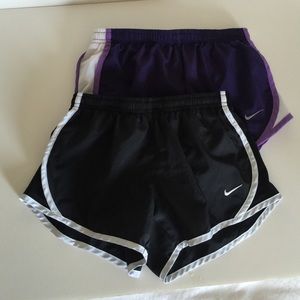 2 pair Nike Dri-Fit running shorts. PS