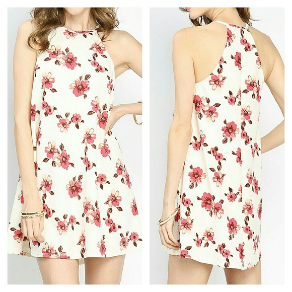 Adorable A-line Floral Mini, LAST ONE - Picture 4 of 4