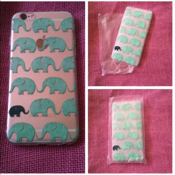 New cute falling elephants iPhone 6/6s case 🐘