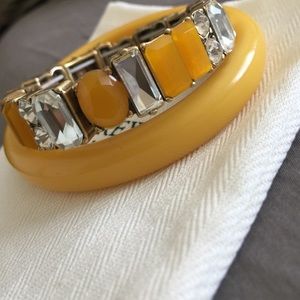 J. Crew bracelet & vintage Bakelite bracelet SET