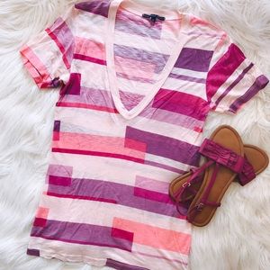 [Urban Outfitters] Pink V Neck