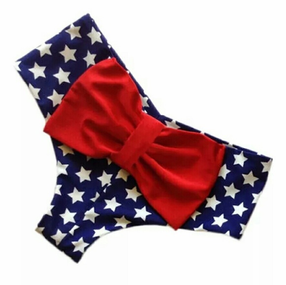 NEW PATRIOTIC JULY 4TH BRAZILIAN BIKINI BOTTOM!